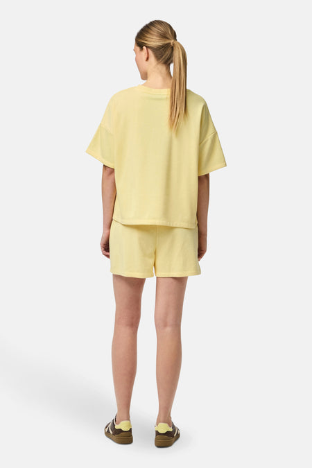 T-shirt met korte mouwen - geel
