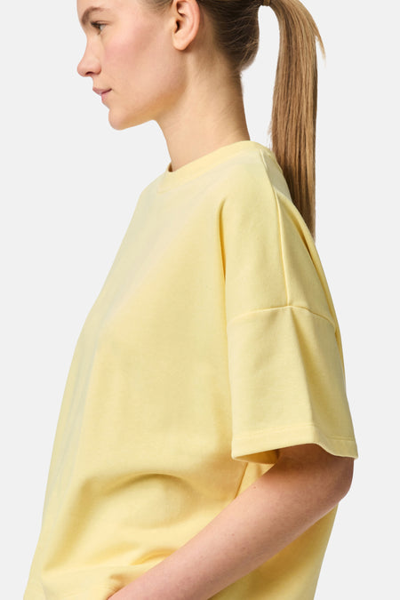 T-shirt met korte mouwen - geel