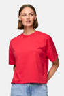 T-shirt met korte mouwen - rood