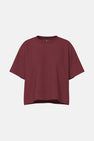 T-shirt met korte mouwen - Bordeaux
