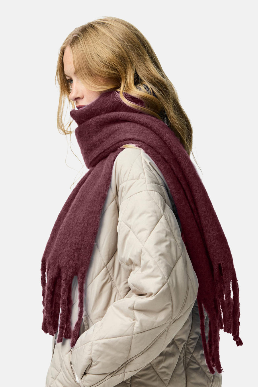 Sjaal - Bordeaux - PIECES®