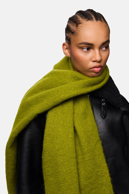 Wintersjaals groen - PIECES®