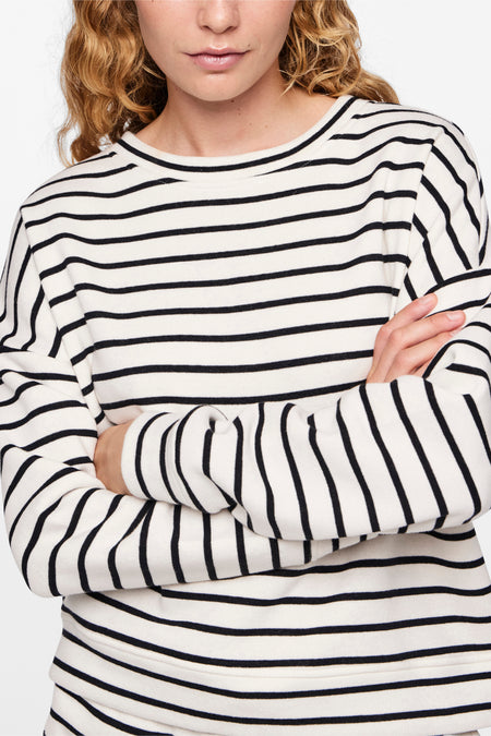 Sweater met ronde hals Wit - PIECES®