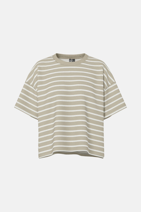 T-shirt met korte mouwen - beige