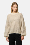 PCJENNA LS O-NECK KNIT NOOS BC