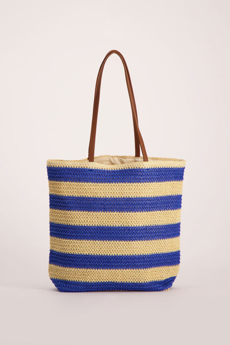 Handtas Blauw - PIECES®