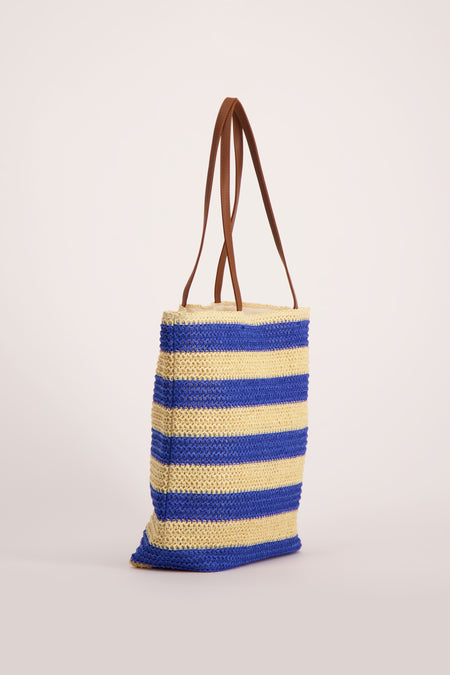 Handtas Blauw - PIECES®