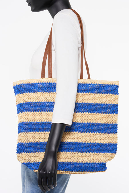 Handtas Blauw - PIECES®