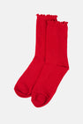 Chaussettes - rouge