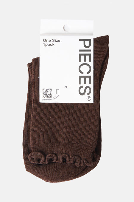 Chaussettes brun - PIECES®