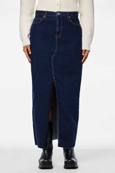 Lange rok - Dark Blue Denim