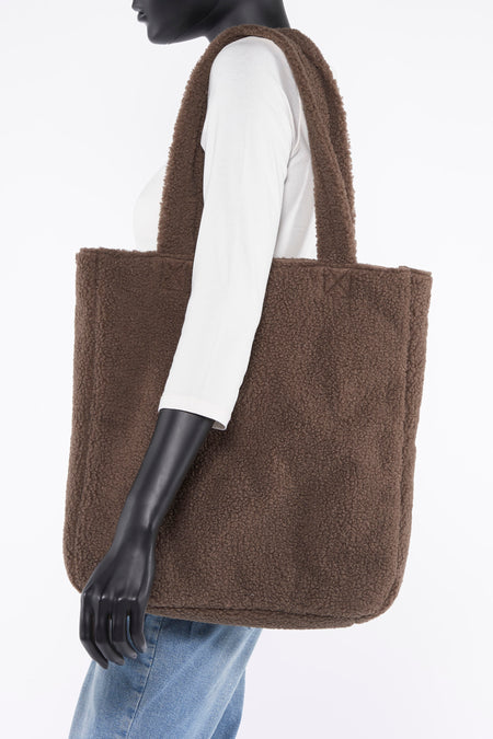 Handtas Bruin - PIECES®
