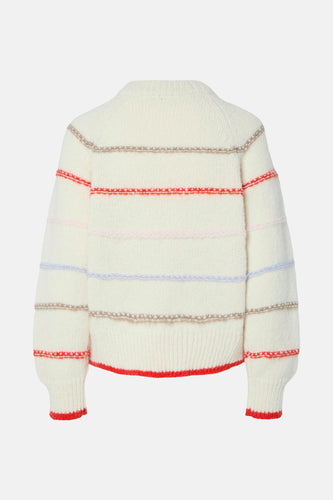 PCNELIA LS O-NECK KNIT NOOS BC