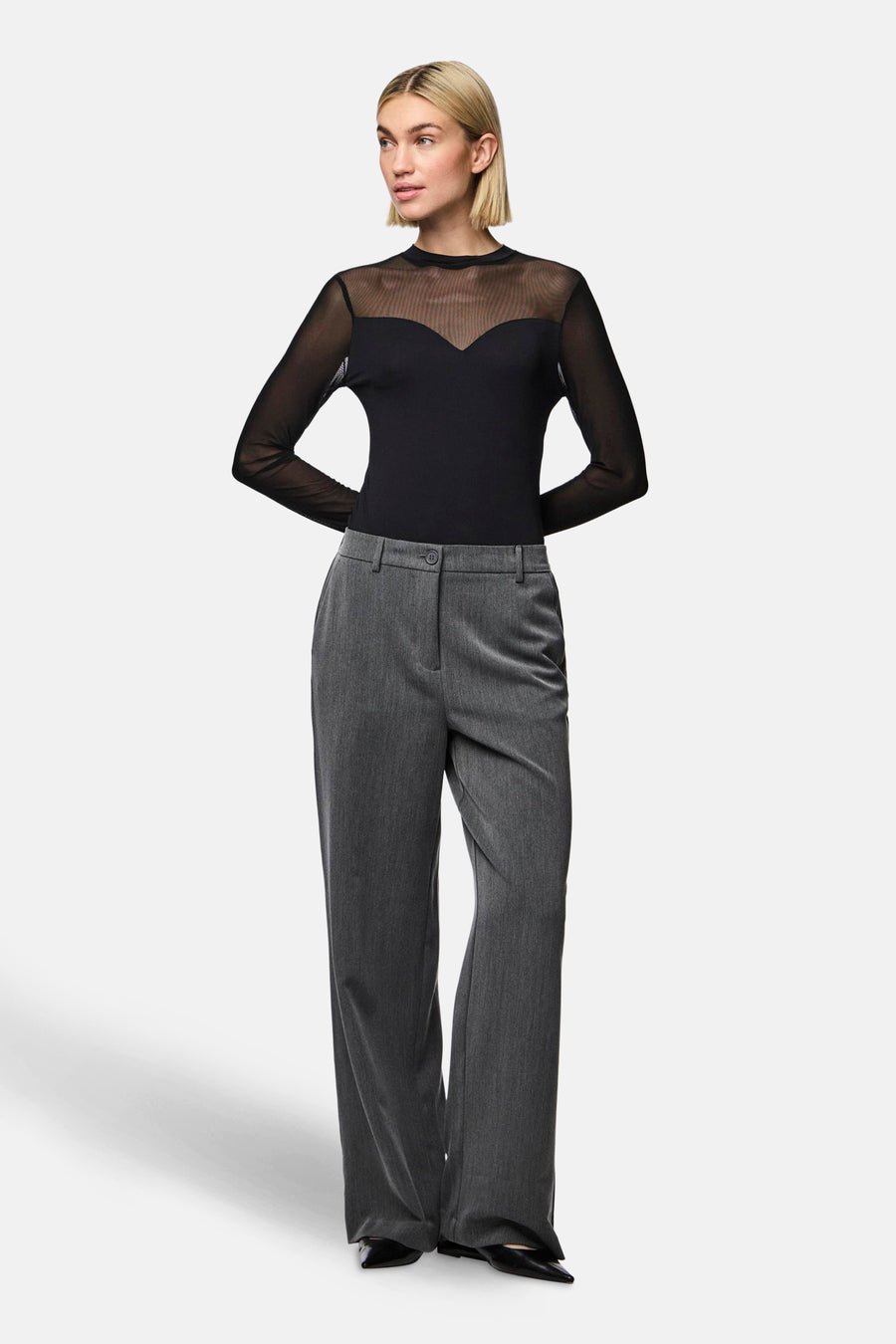 Body - zwart - PIECES®