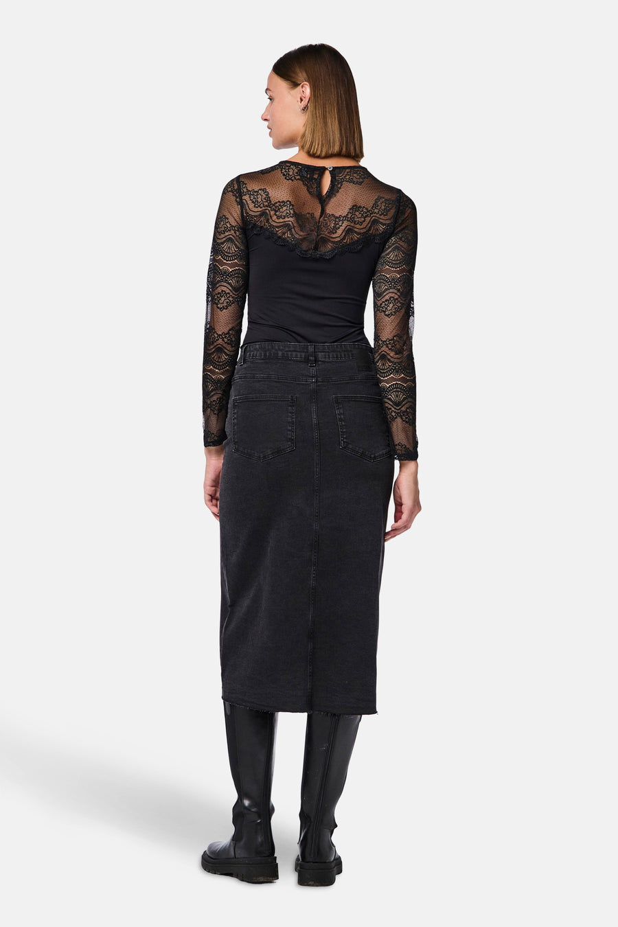 Body - zwart - PIECES®