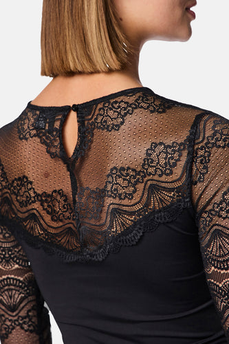 Body - zwart - PIECES®