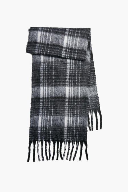 Wintersjaals Zwart - PIECES®