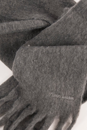 Wintersjaal - groen - PIECES®