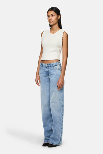 ELMA - Light blue denim - PIECES® - 9