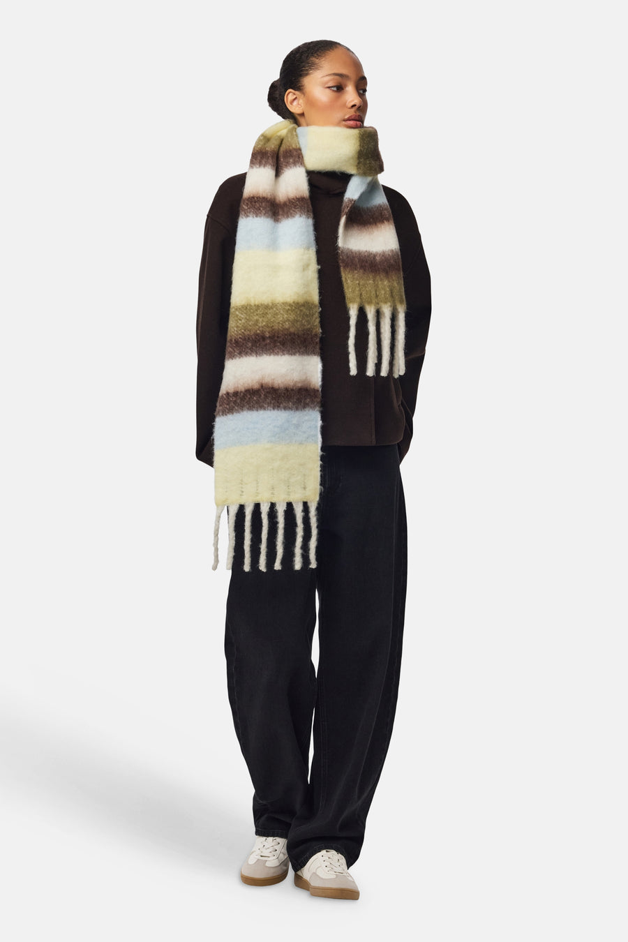 Wintersjaals multicolor - PIECES®