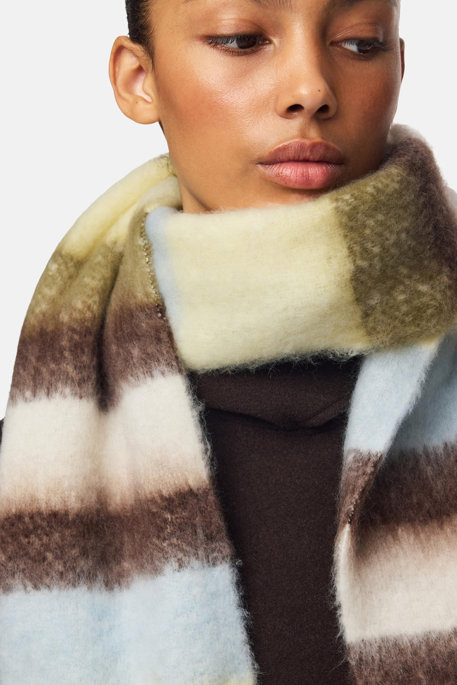 Wintersjaals multicolor - PIECES®