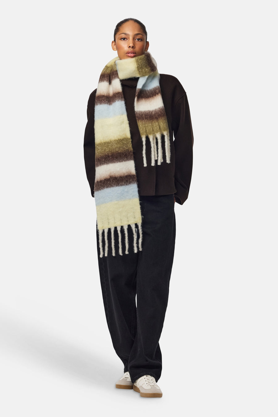 Wintersjaals multicolor - PIECES®