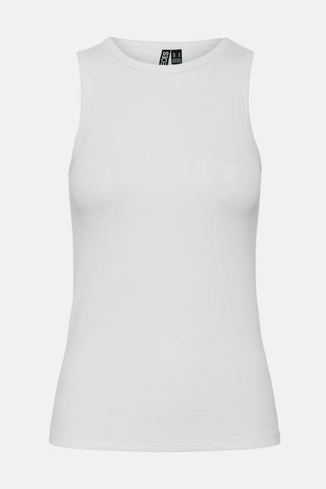 Top (zonder mouwen) Wit - PIECES®