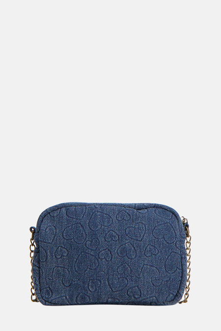 Schoudertas Blauw - PIECES®
