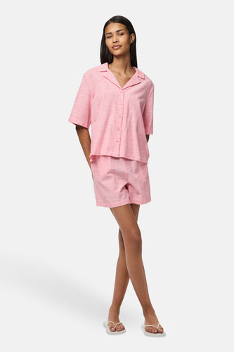 Chemise à manches courtes - rose - PIECES®