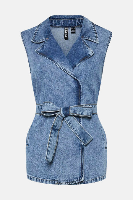 Jas Mid blue denim - PIECES®