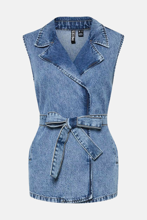 Jas Mid blue denim - PIECES®