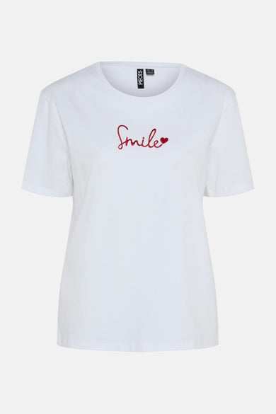 T-shirt met korte mouwen - wit