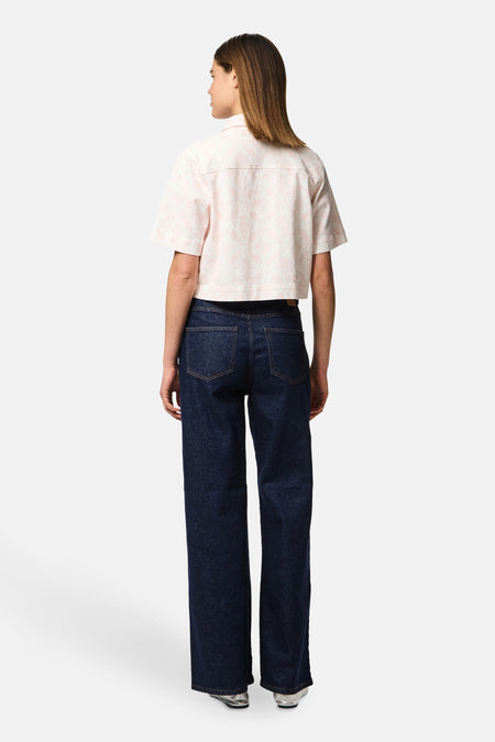 PCSALUME SS DENIM SHIRT