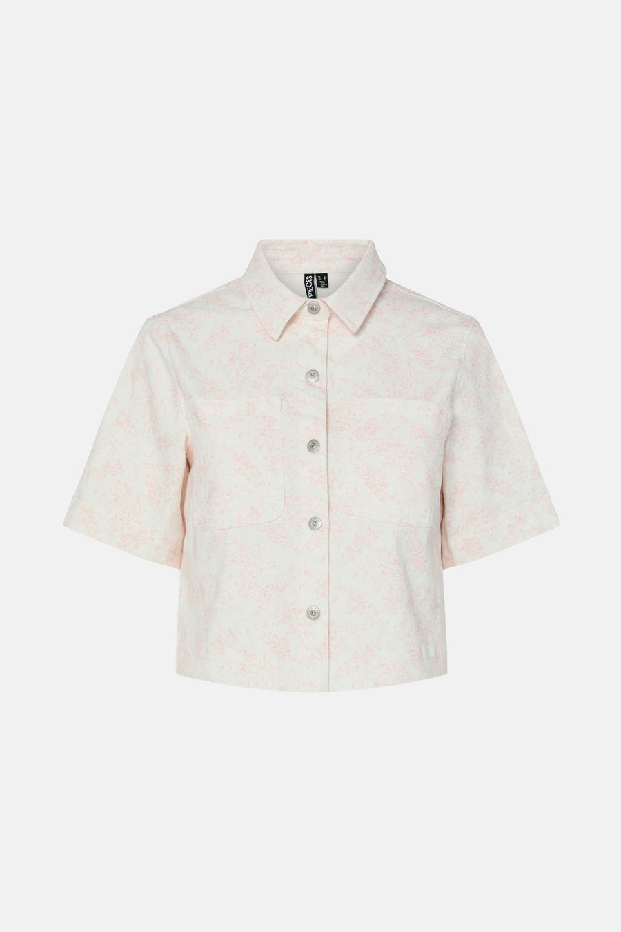 Chemise à manches courtes - Rose - PIECES®