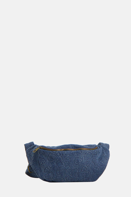 Schoudertas Blauw - PIECES®