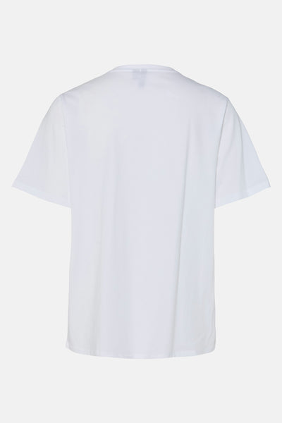 Top uni manche courte Blanc - PIECES®