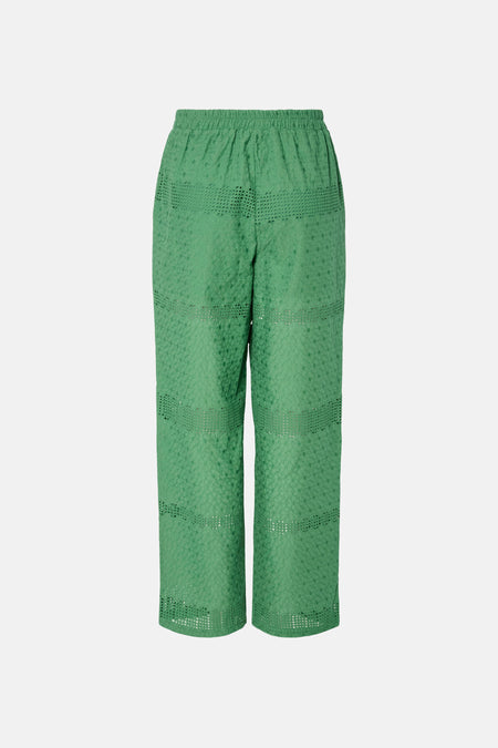 Broek Groen - PIECES®