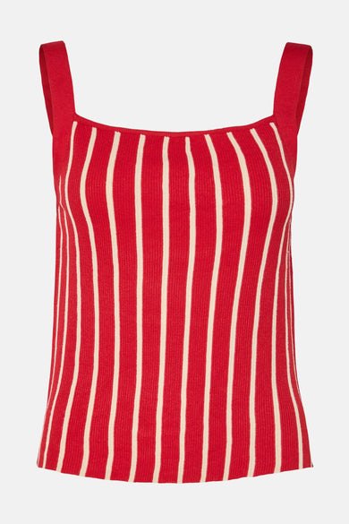 Tanktop Rood - PIECES®