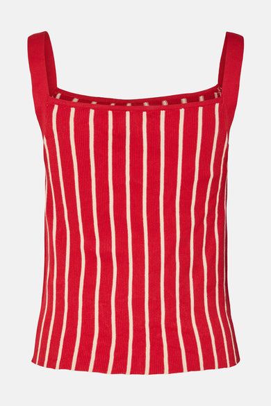 Tanktop Rood - PIECES®