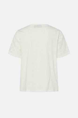 PCTANDREA SS EMBRODIERY T-SHIRT JRS BC