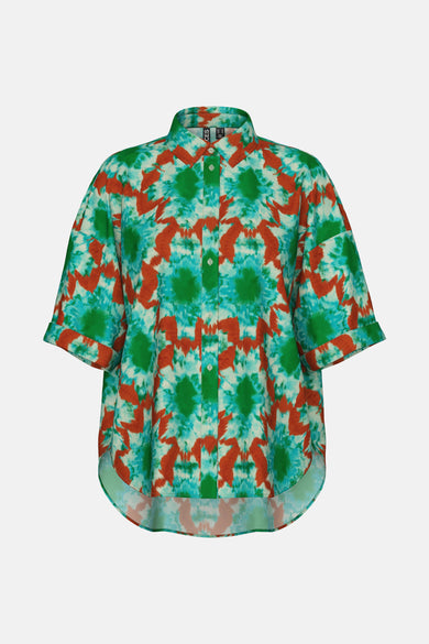 PCTRAYCE SS SHIRT WVN  FC BC