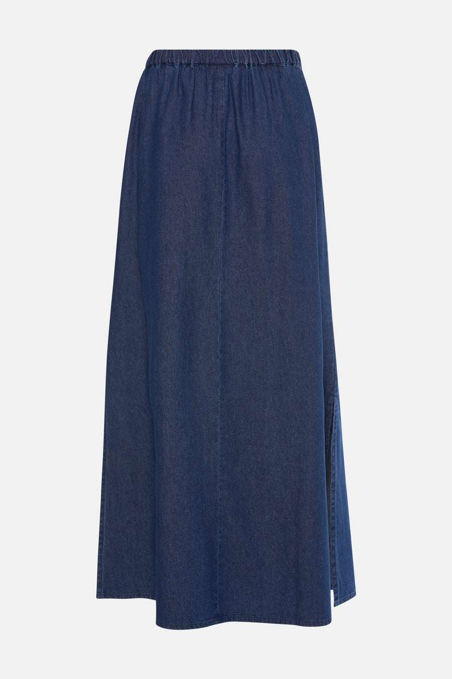 Lange rok - mid blue denim - PIECES®