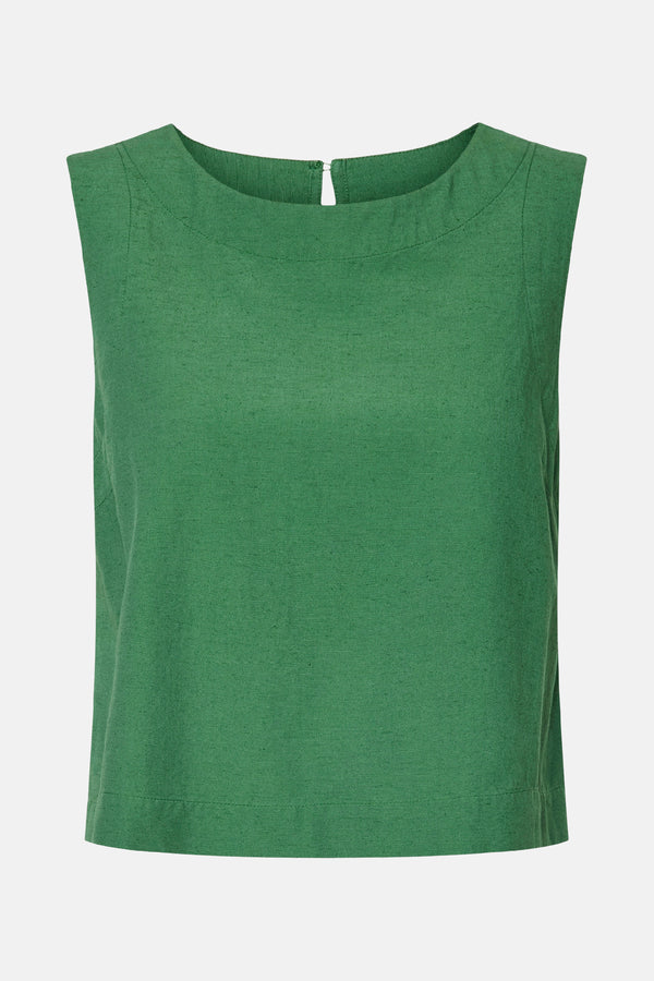 Blouse (zonder mouwen) Groen - PIECES®