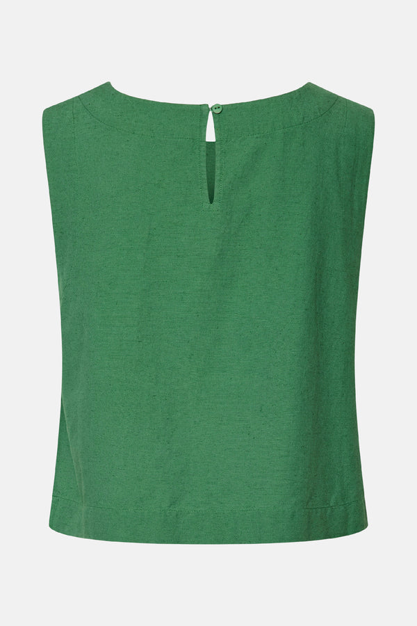 Blouse (zonder mouwen) Groen - PIECES®