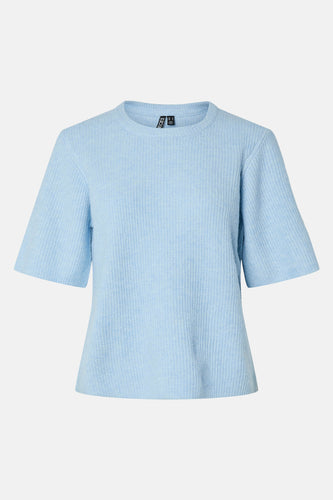 PCSILLY SS O-NECK KNIT NOOS BC