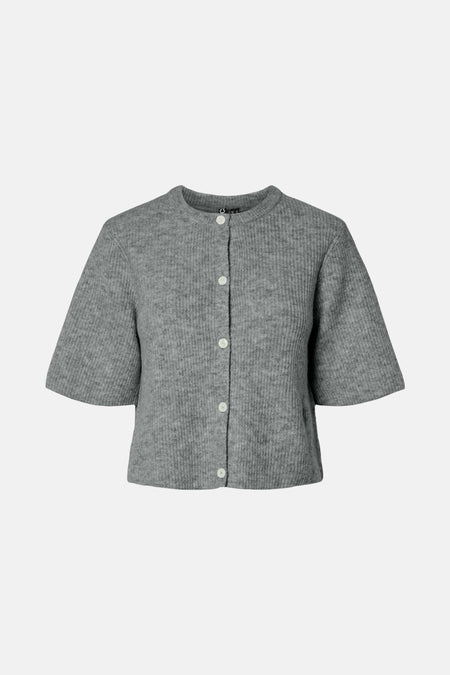 PCSILLY SS O-NECK KNIT CARDIGAN NOOS BC