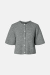 PCSILLY SS O-NECK KNIT CARDIGAN NOOS BC