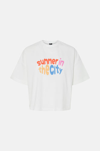 T-shirt à manches courtes - blanc - PIECES®