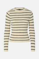 PCMIRA NEW LS O-NECK KNIT NOOS BC