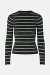 PCMIRA NEW LS O-NECK KNIT NOOS BC